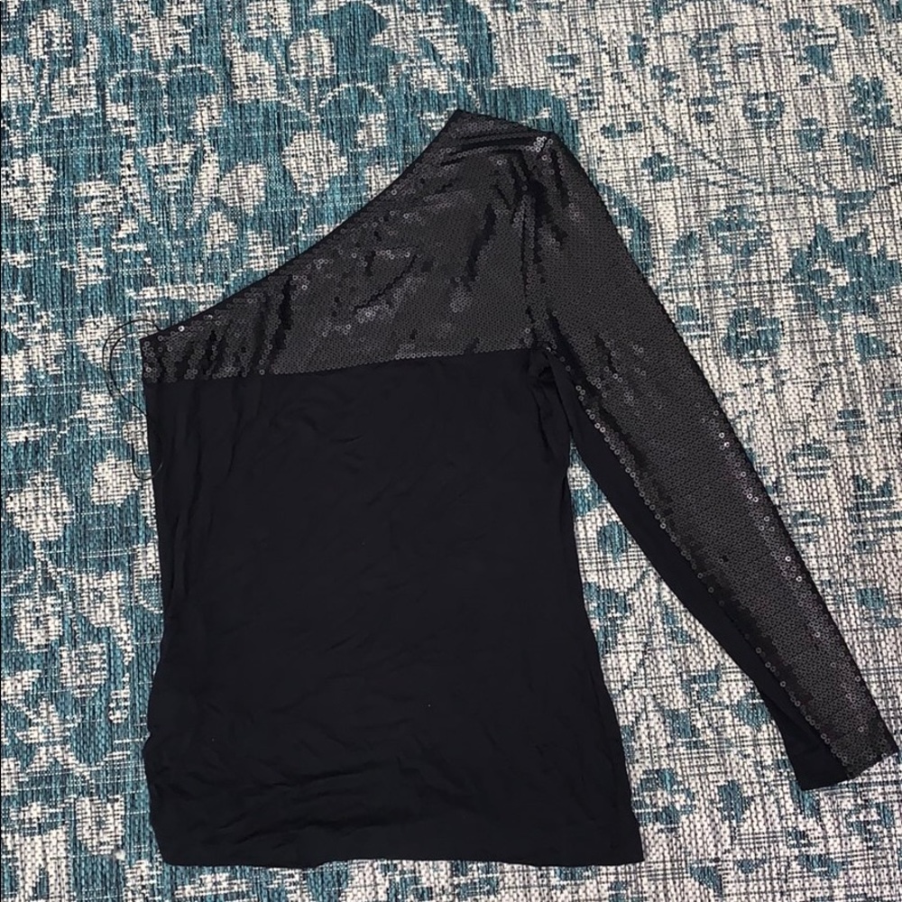 Armani Exchange Women’s One shoulder top